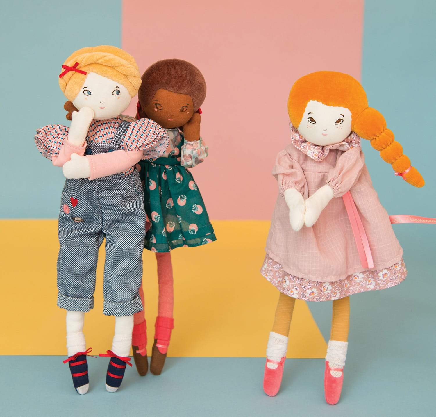 Moulin Roty Les Parisiennes Mademoiselle Eglantine bambola 39cm
