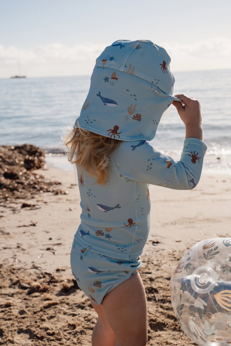 Little Dutch Ocean Friends costume pannolino blu neonato