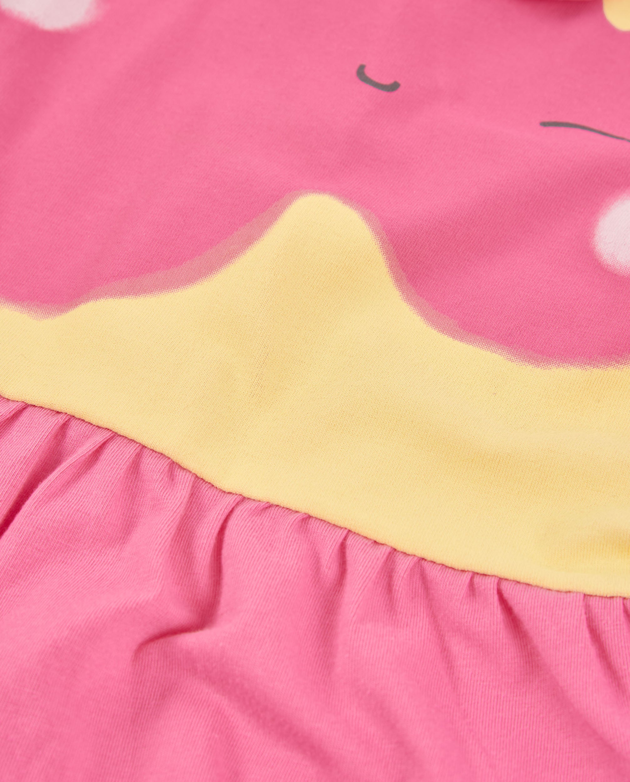 Tuc Tuc vestito neonata rosa set 2 pezzi estate