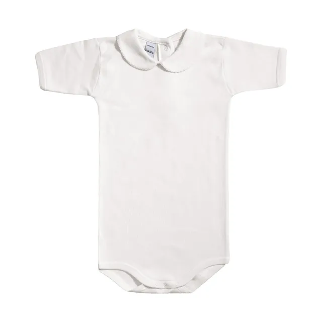 Babidu 1192 body manica corta beige taglia 92 collo