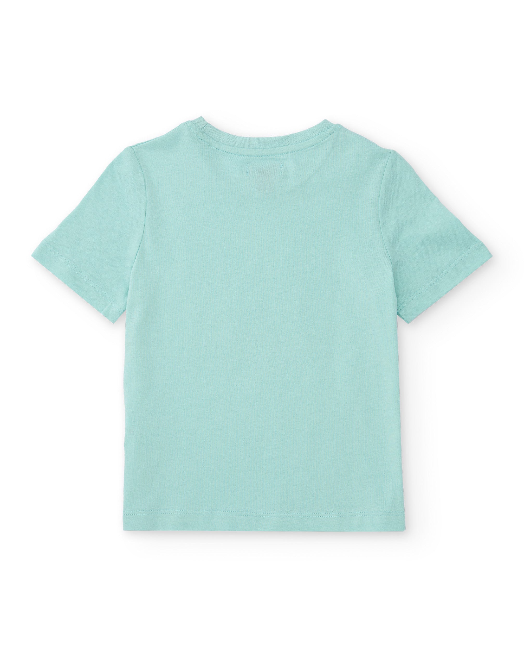 Tuc Tuc t-shirt bambino skate turchese collo rotondo