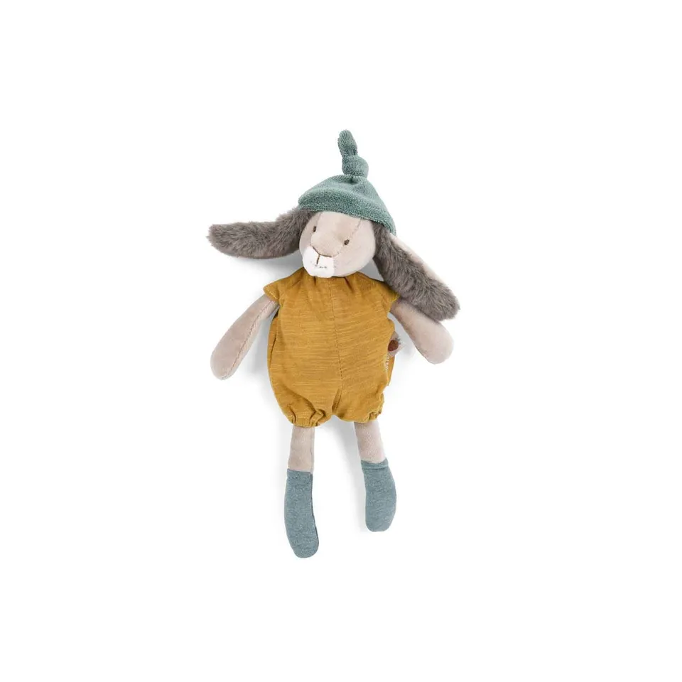 Moulin Roty Trois Petits Lapins pupazzetto ocra 30 cm