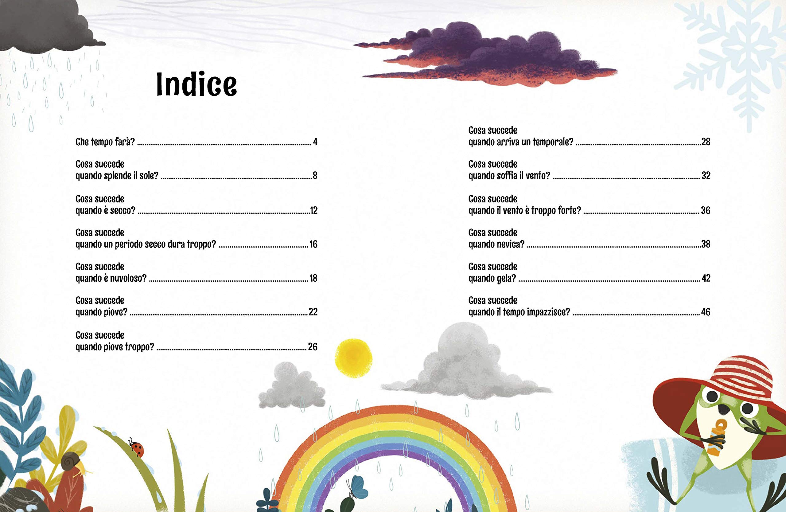 IdeeAli Che tempo! libro bambini 48 pagine