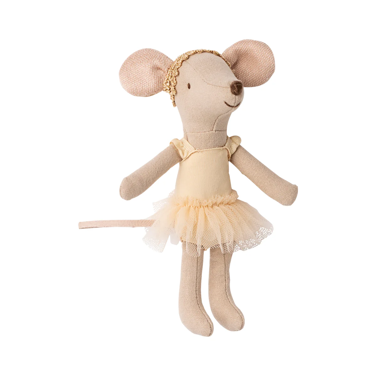 Maileg Big Sister Ballerina topolino pupazzo 13 cm ecrù