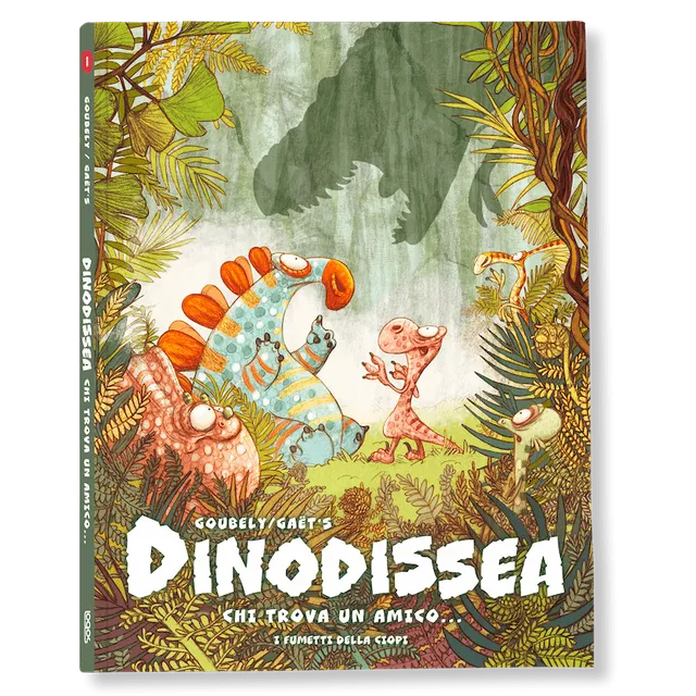 Logos Dinodissea Chi trova un amico fumetto 6 anni
