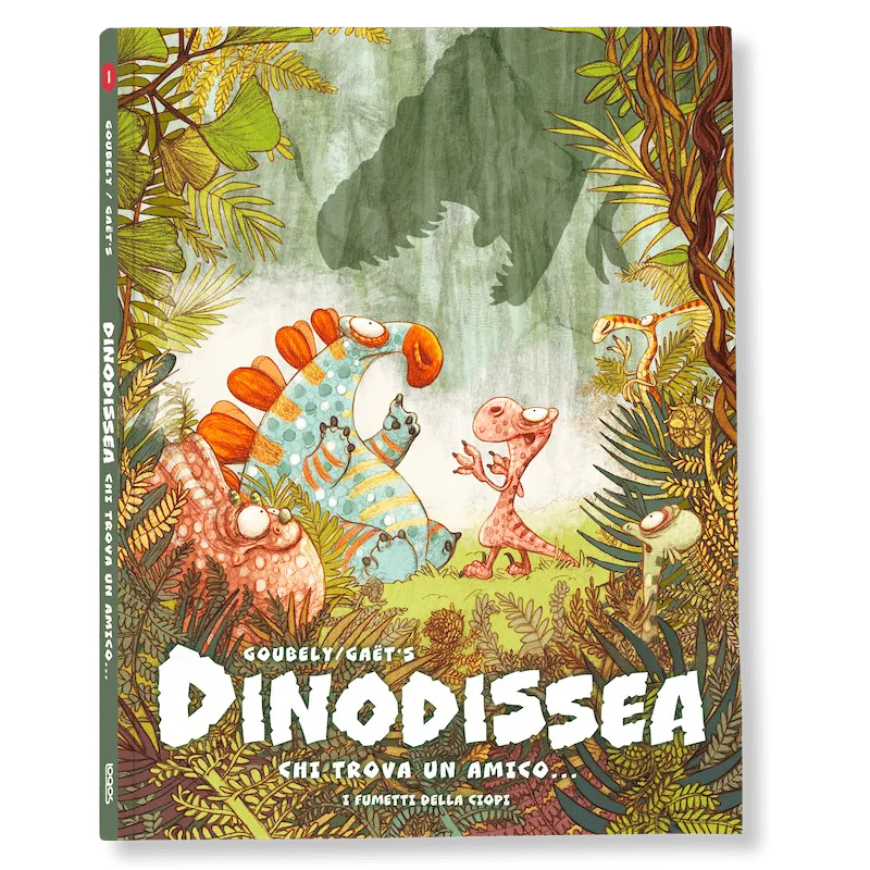 Logos Dinodissea Chi trova un amico fumetto 6 anni