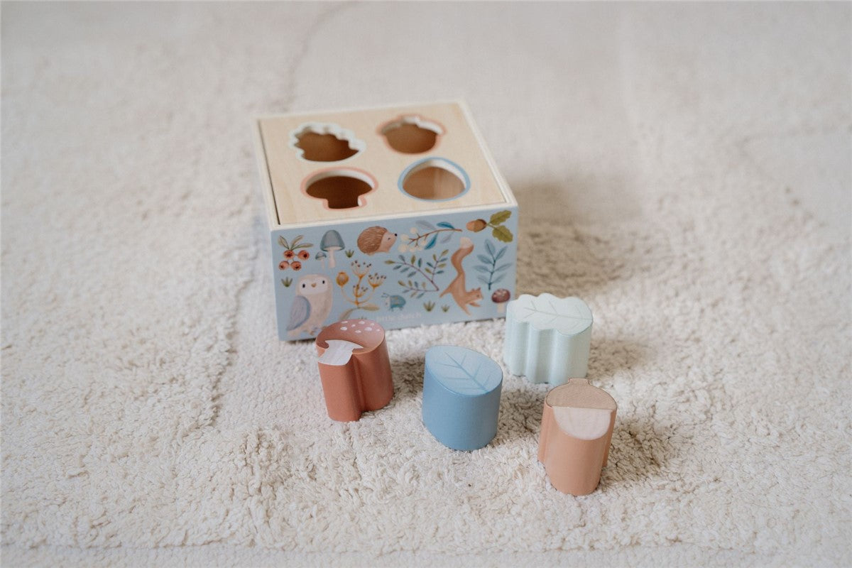 Little Dutch Forest Friends cubo forme in legno