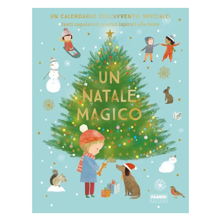 Fabbri Un Natale magico calendario dell'avvento libro da 3 anni