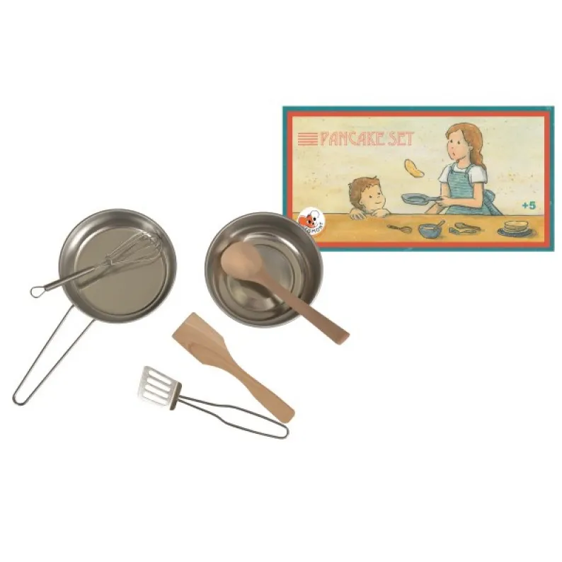 Egmont Toys Set Pancake set cucina giocattolo metallo legno