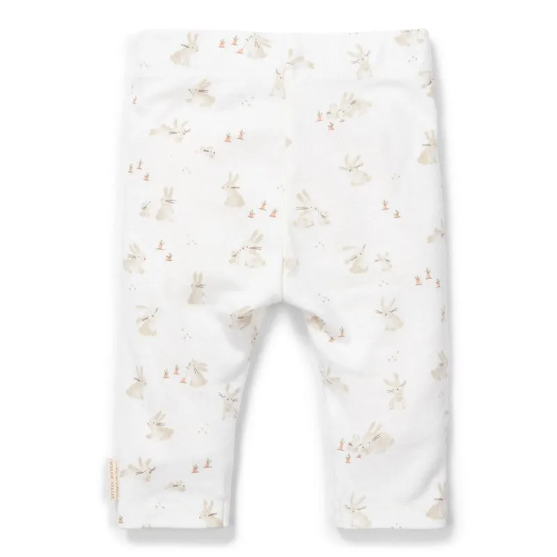 Little Dutch Baby Bunny Pantaloni Neonato Cotone Bio Coniglietti