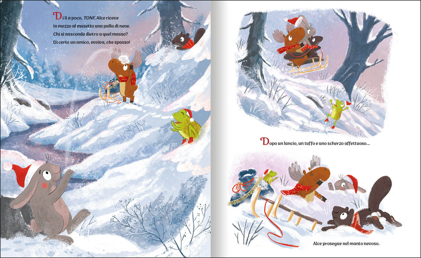 Emme Edizioni Natale nel cuore libro illustrato 3 anni