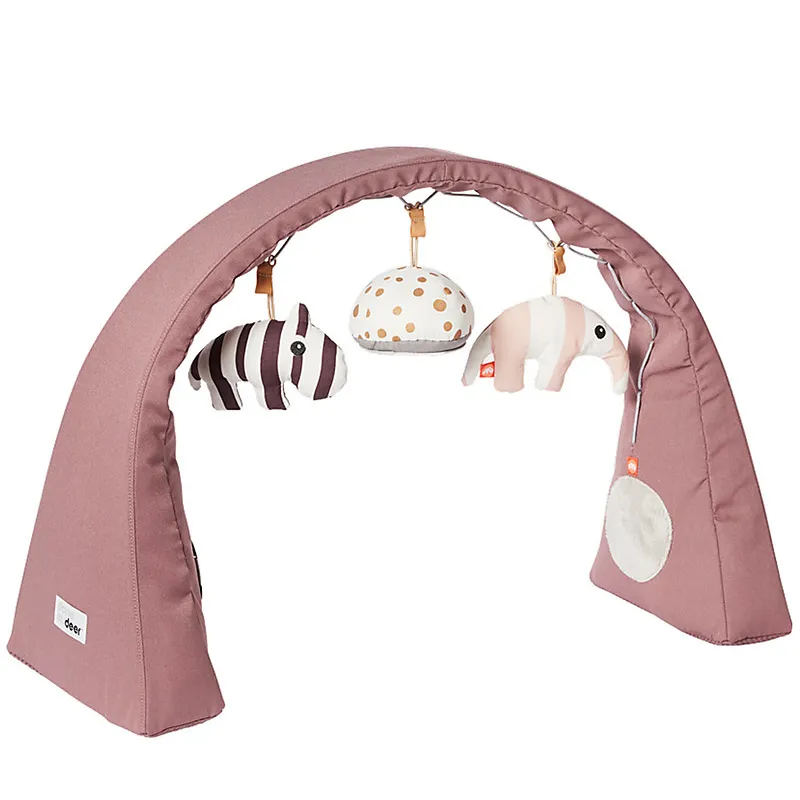 Done by Deer palestrina flessibile rosa scuro neonato