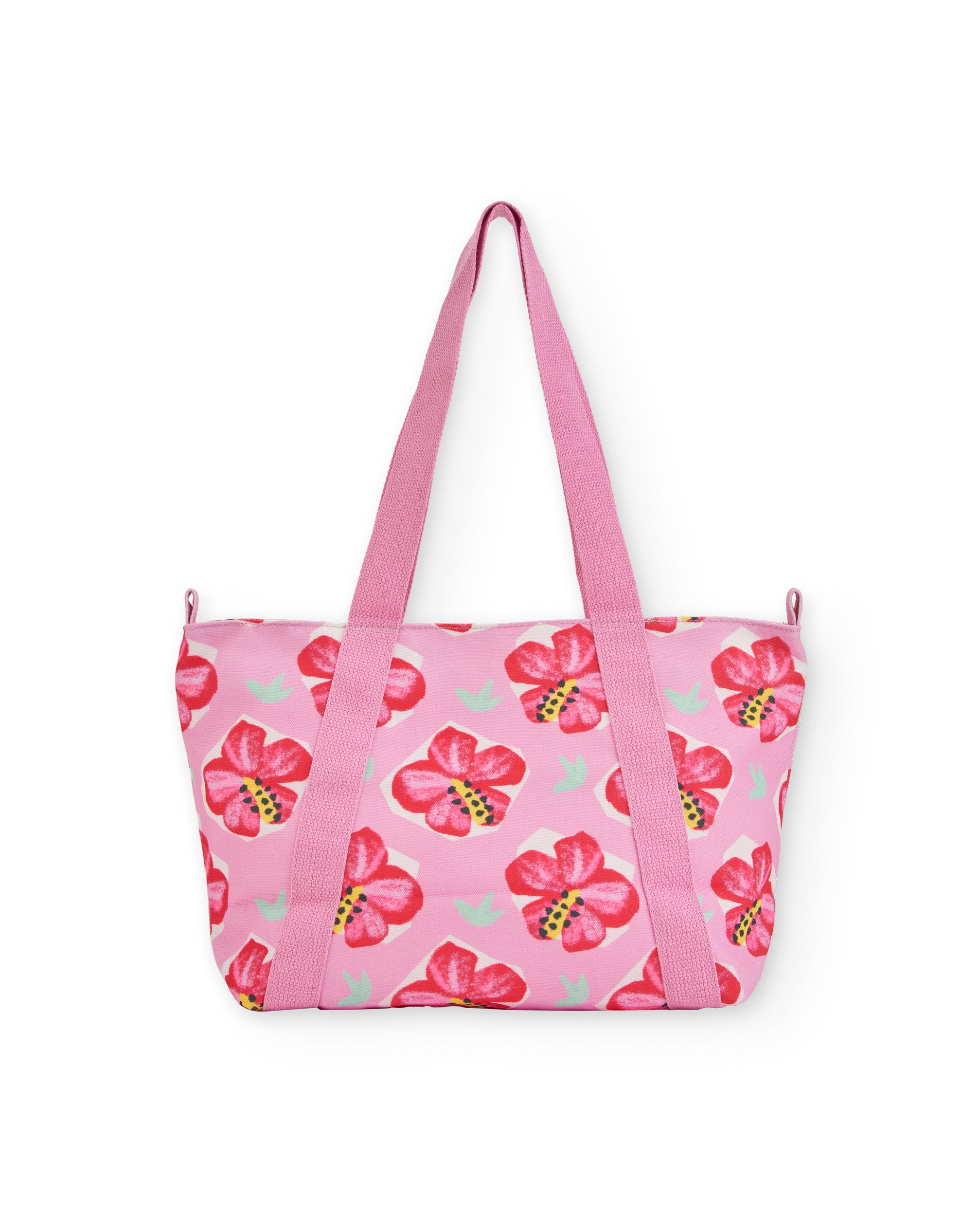 Tuc Tuc borsa bambina fiori rosa con zip