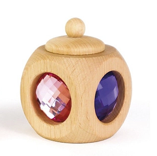 Bauspiel Cubo Tesori Fatina dei Denti portadentini pastello