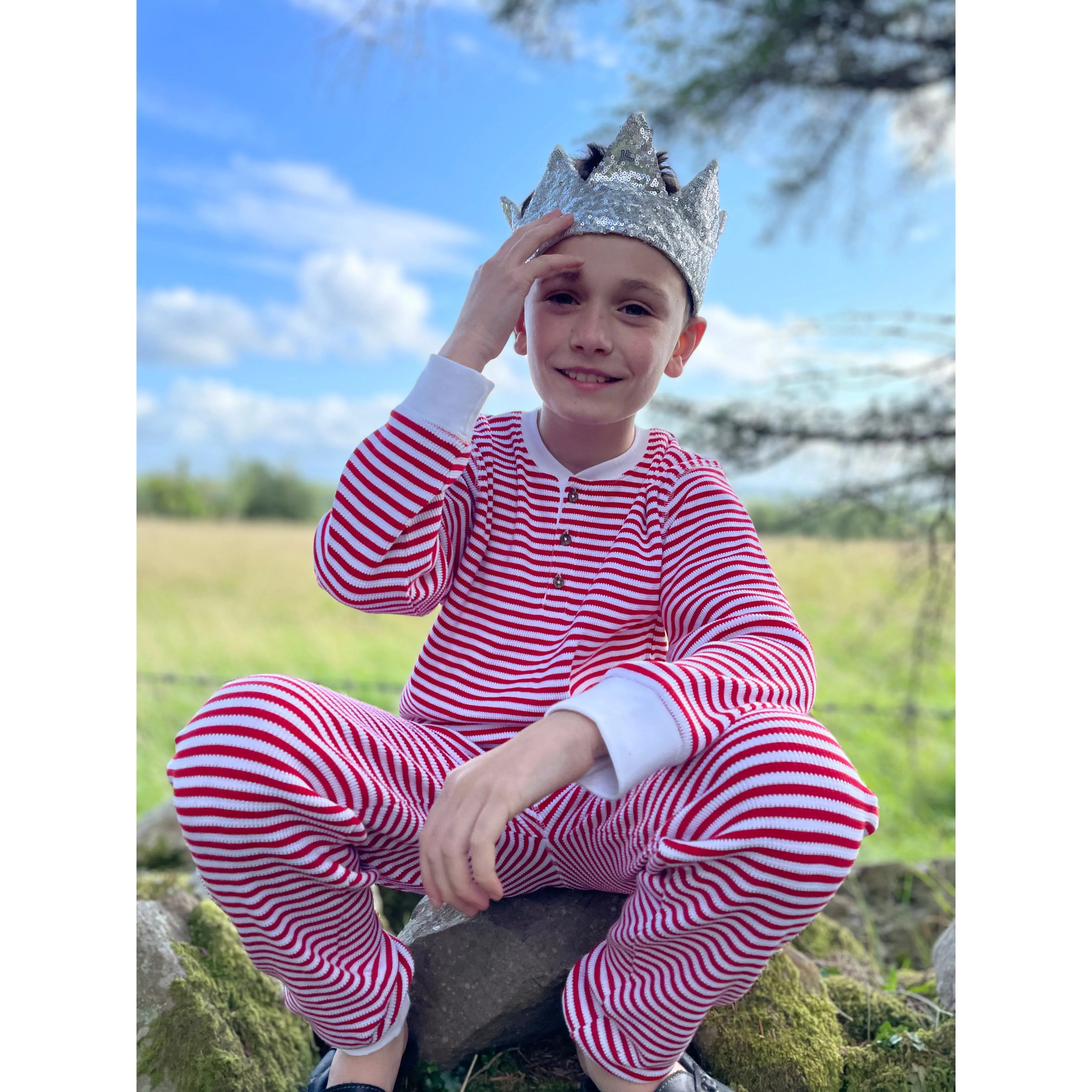 Slugs & Snails Candy Stripe set waffle cotone bio riga candy
