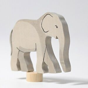 Grimm’s figura decorativa elefante in legno 8 cm