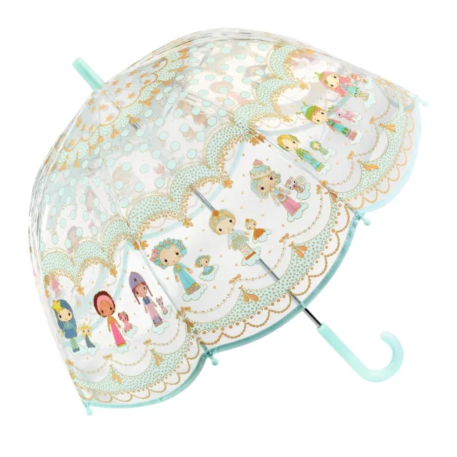 Djeco Tinyly ombrello bambino trasparente 70 cm