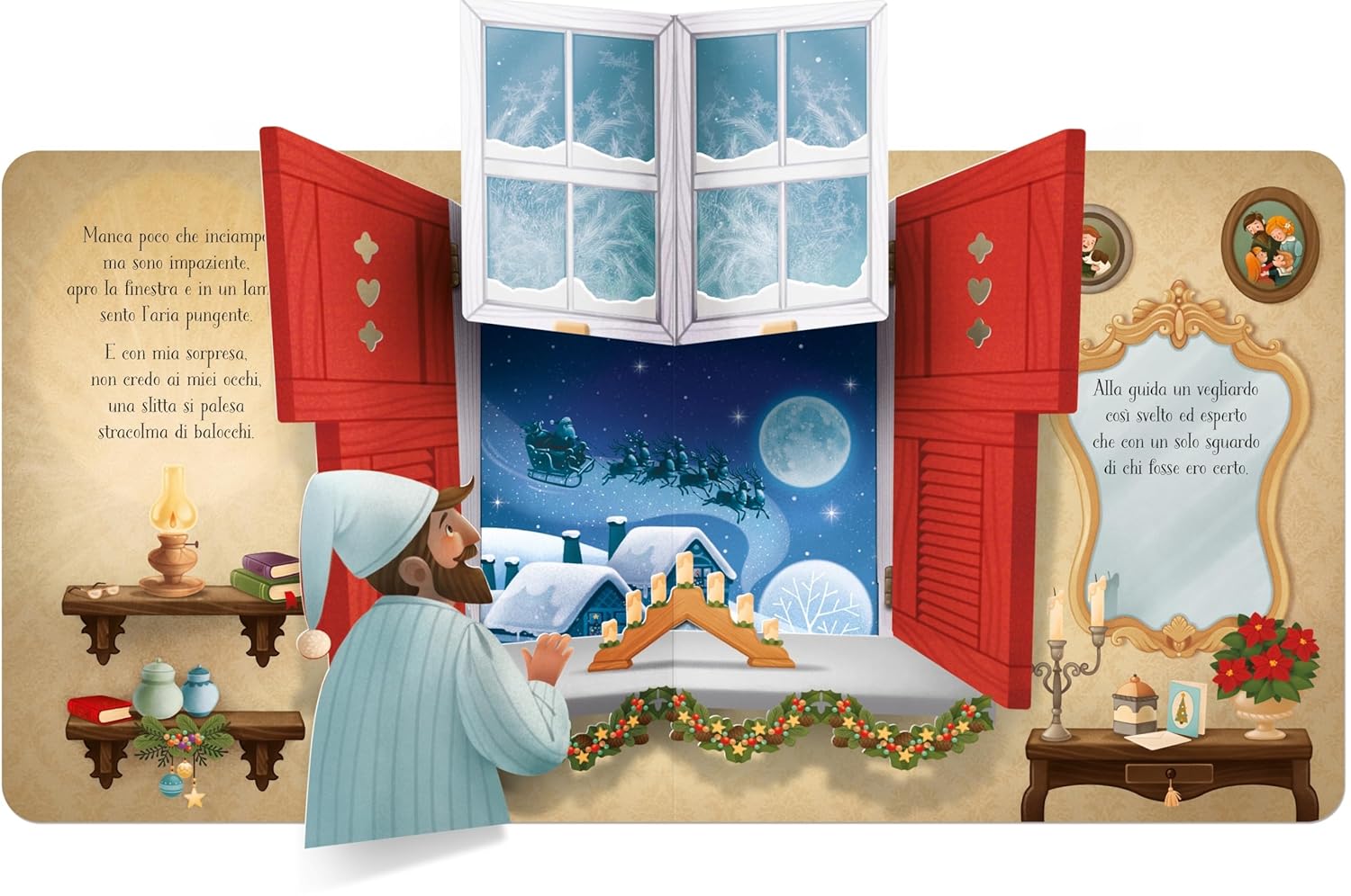 Usborne La notte di Natale libro pop-up rime