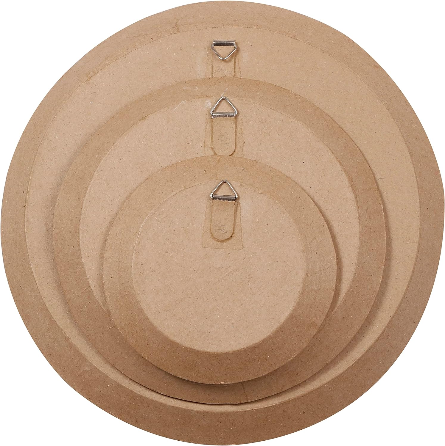 Decopatch Set 3 piatti da appendere cartapesta da decorare