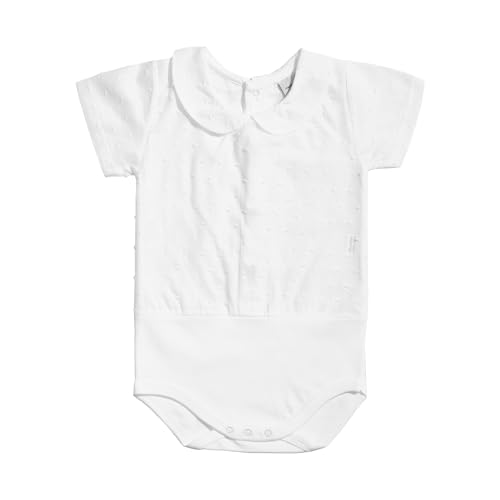 Babidu Body Manica Corta Plumetti Cotone 0-36 Mesi