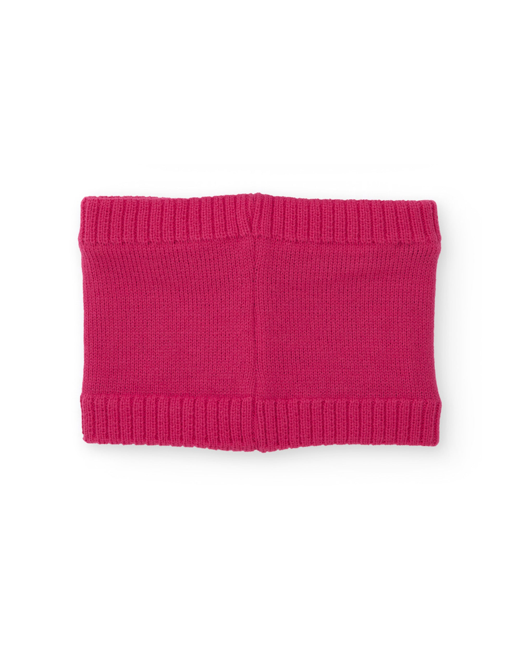 Tuc tuc scaldacollo bambina fucsia dinosauro