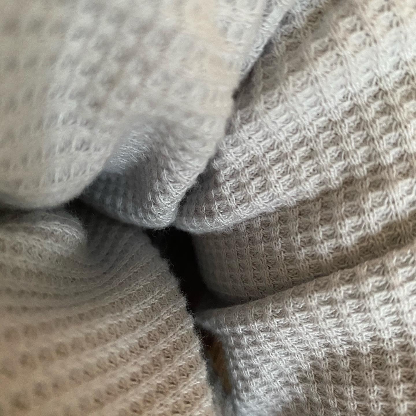 Slugs & Snails Raincloud set waffle bimbi grigio chiaro cotone bio