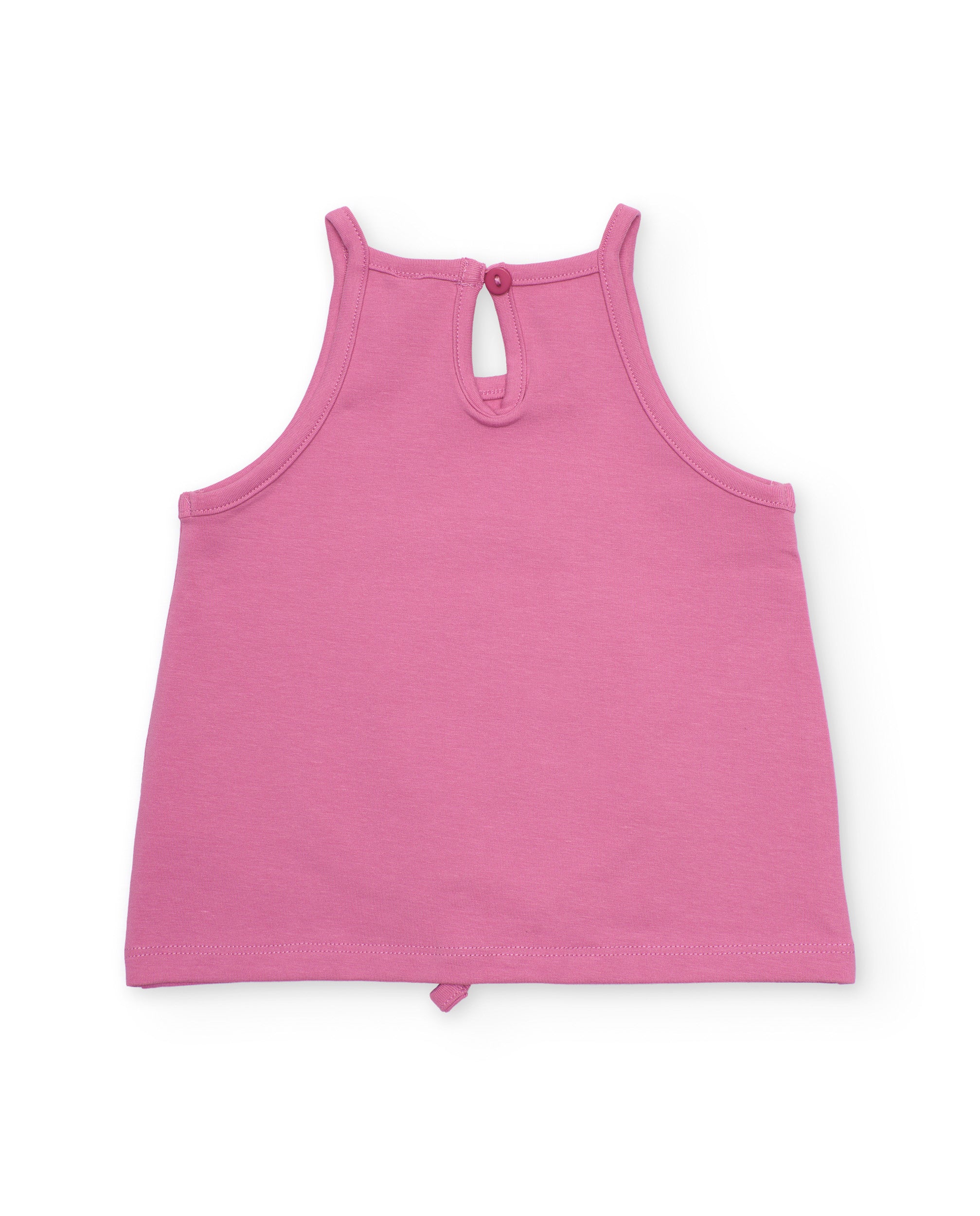Tuc Tuc completo bambina rosa top gonna righe