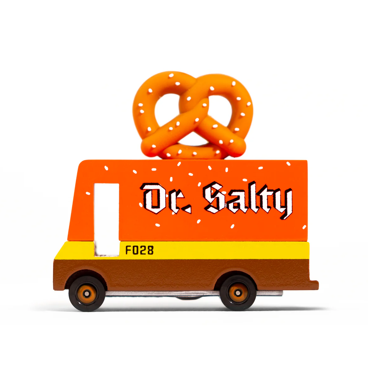 Candylab Candycar Dr Pretzel Van macchinina legno 8,4 cm