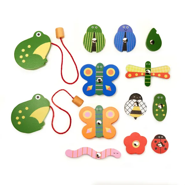 Kikkerland Kidoki Catch a Bug pesca magnetica rane