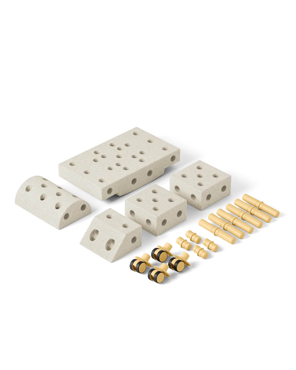 MODU Explorer Set costruzioni Sand-Yellow 20 pezzi
