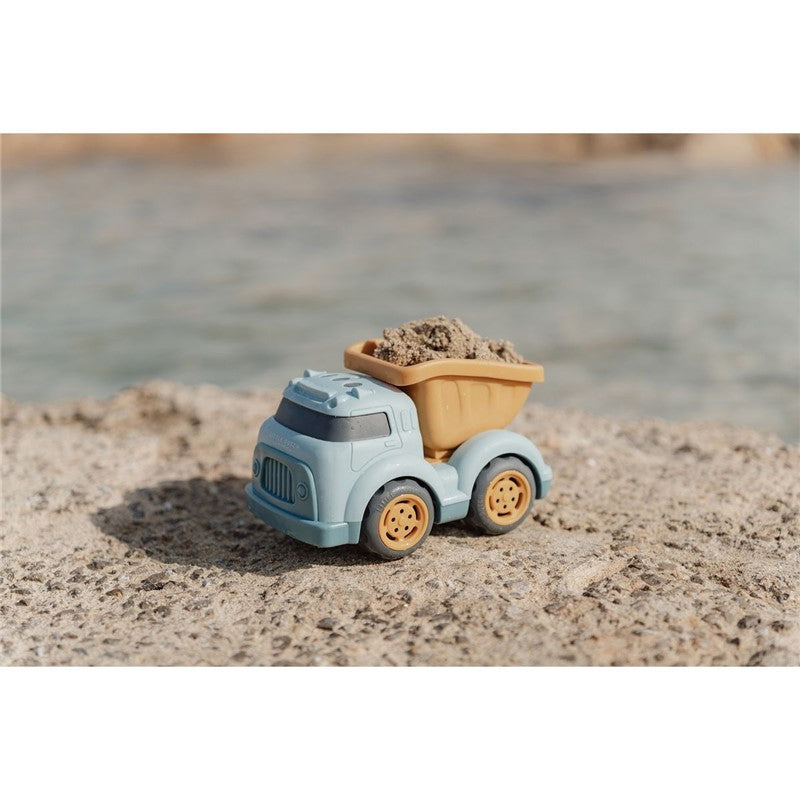 Little Dutch dumper camion blu spiaggia 17cm bimbi