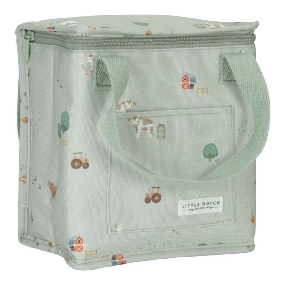 Little Dutch Little Farm borsa termica pranzo 21,5 cm