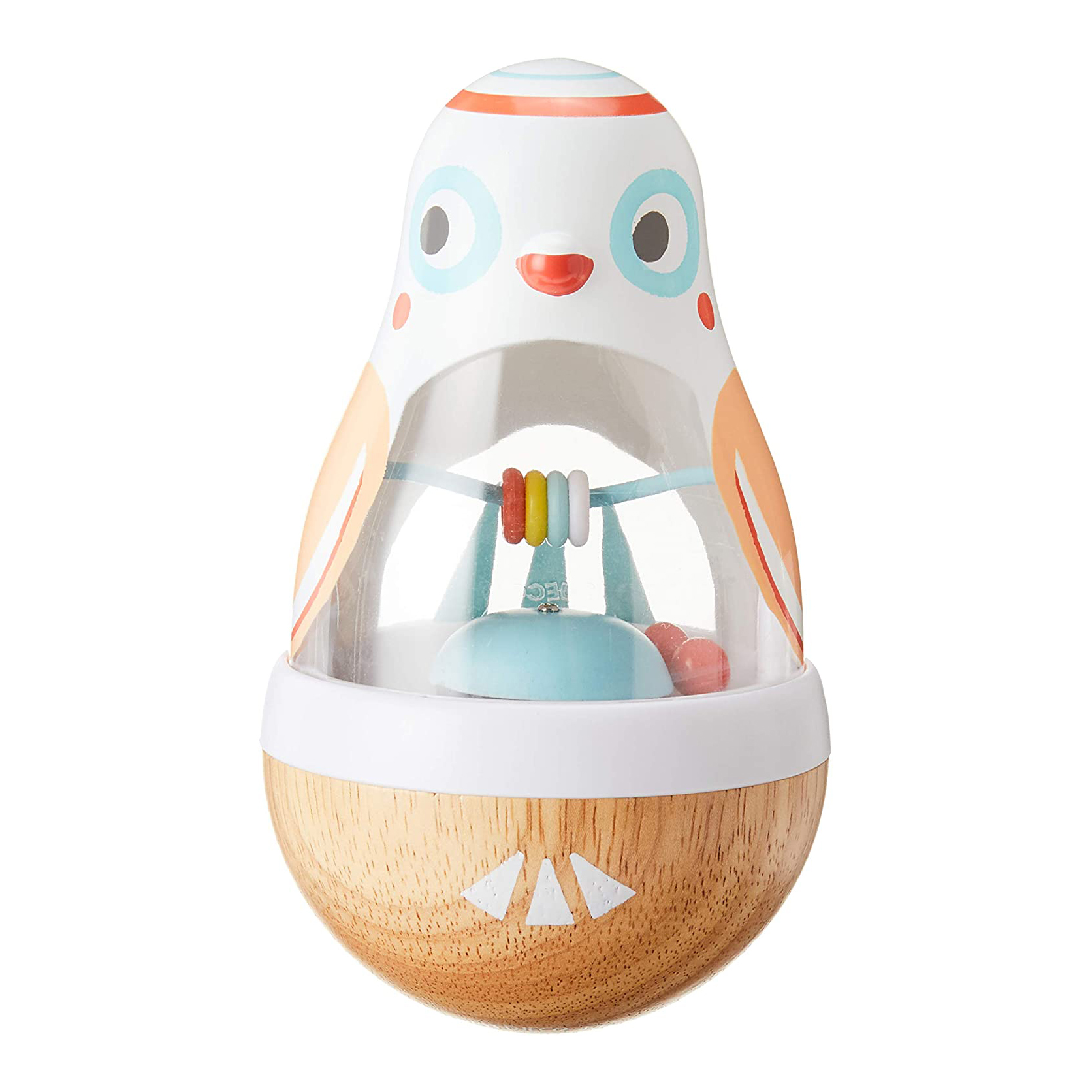 Djeco BabyPoli gufo dondolino musicale 15 cm