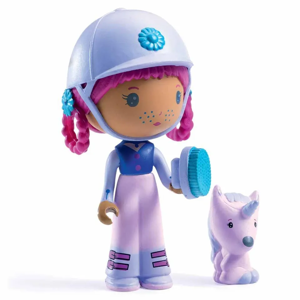 Djeco Tinyly Joe e Gala figure in vinile snodate