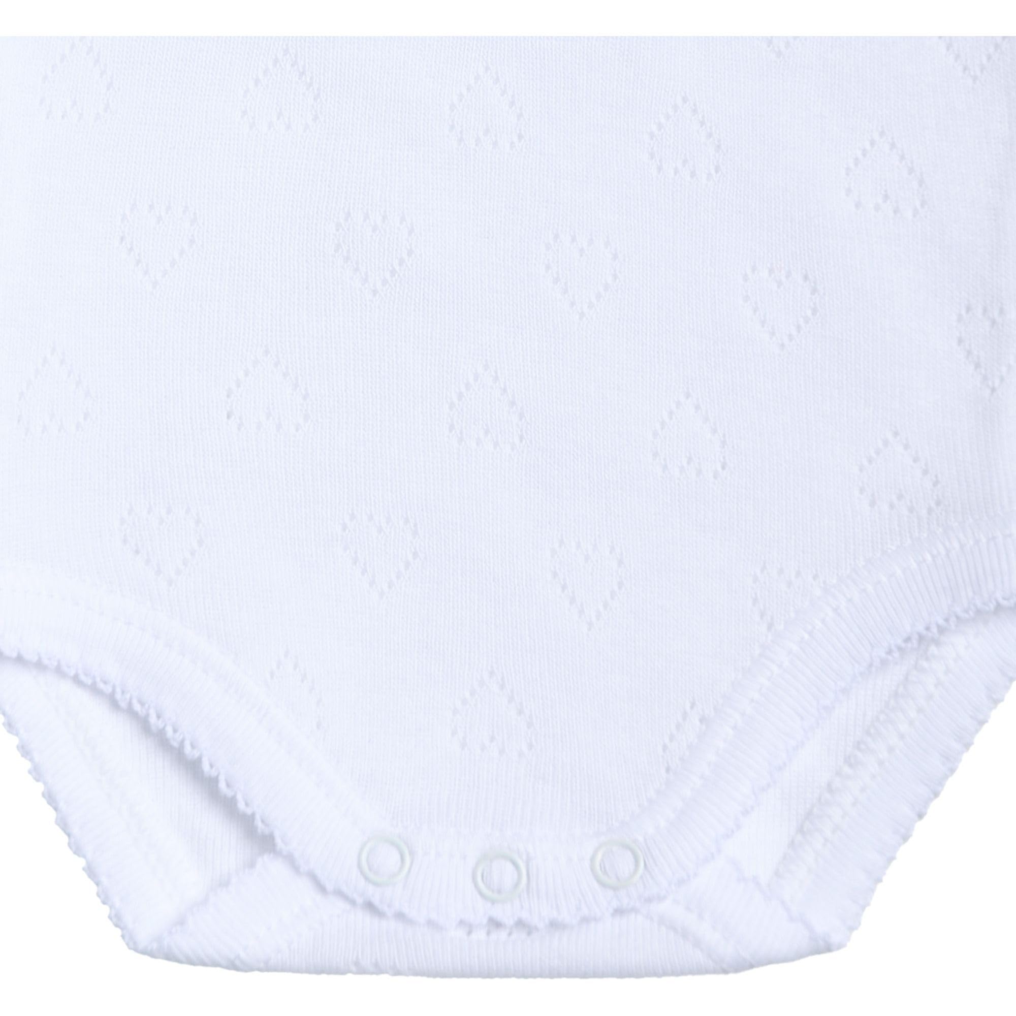 Babidu Body Cuore Traforato 6-9 Mesi Cotone