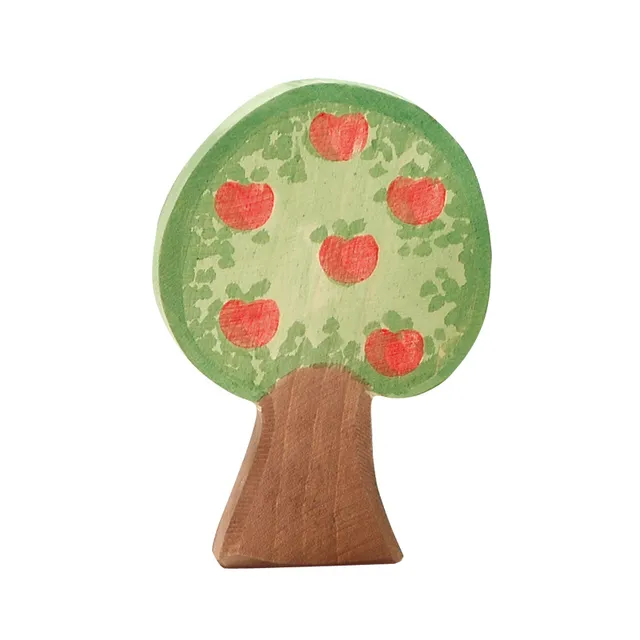 Ostheimer Albero di mele figura legno 12 cm doppia faccia