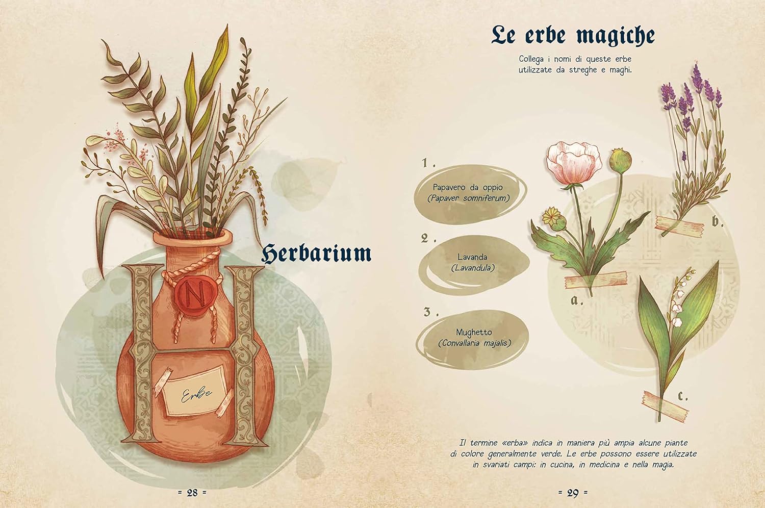 L'ABC della Magia Libro Bambini Copertina Rigida 28 Pagine