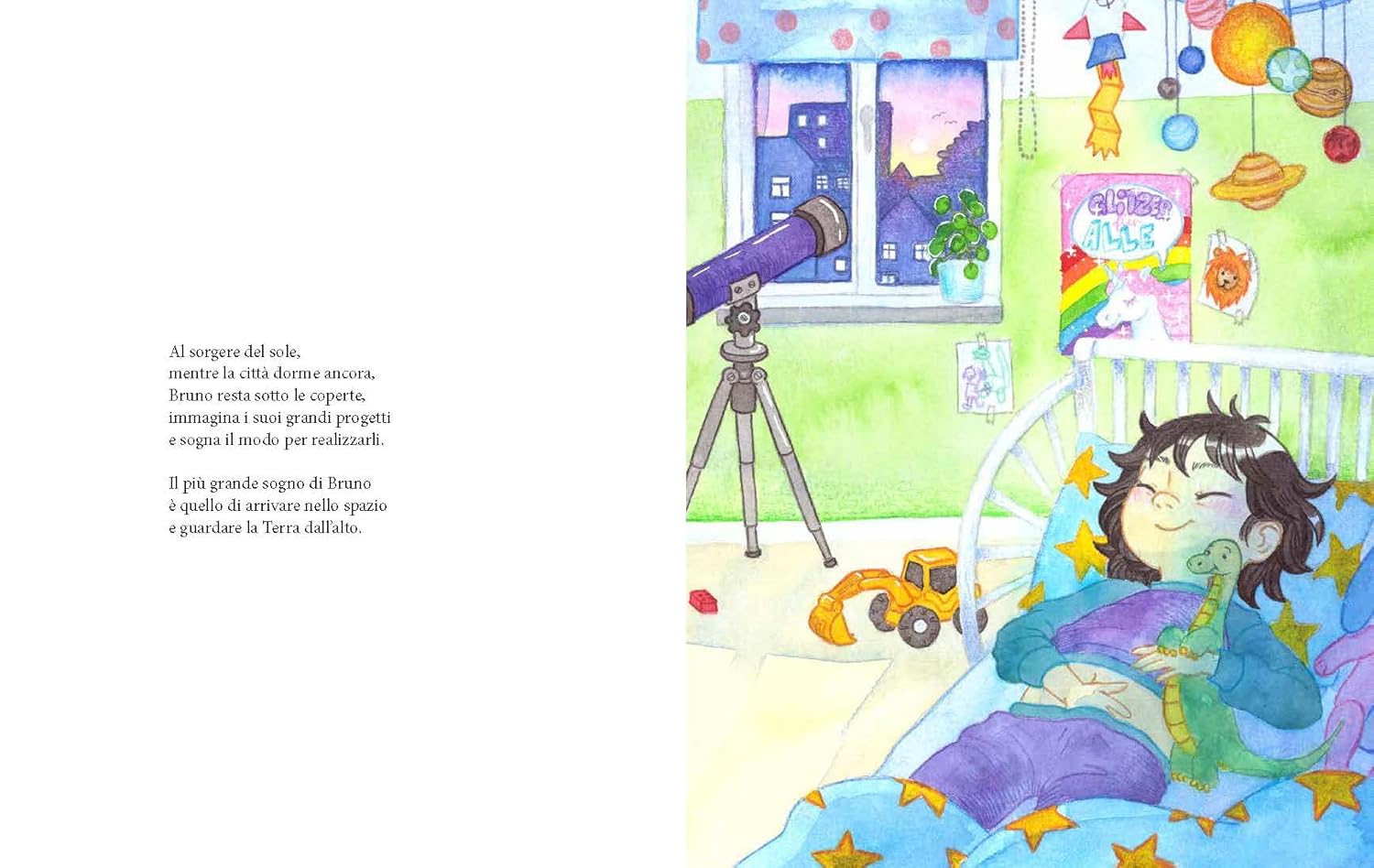 Bruno l’Astronauta Albo Illustrato Settenove 40 Pagine