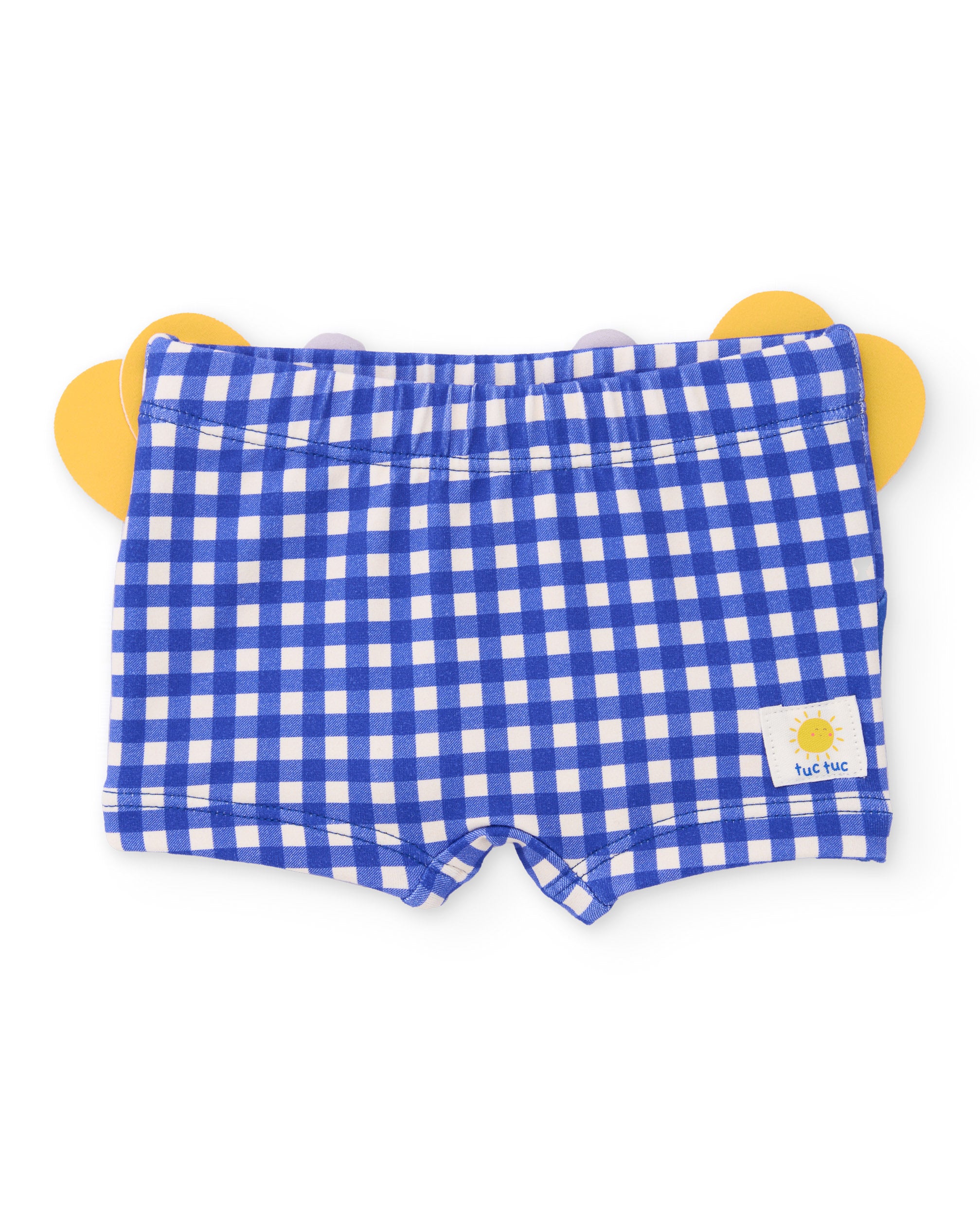 Tuc Tuc costume neonato 2 pezzi giallo ape