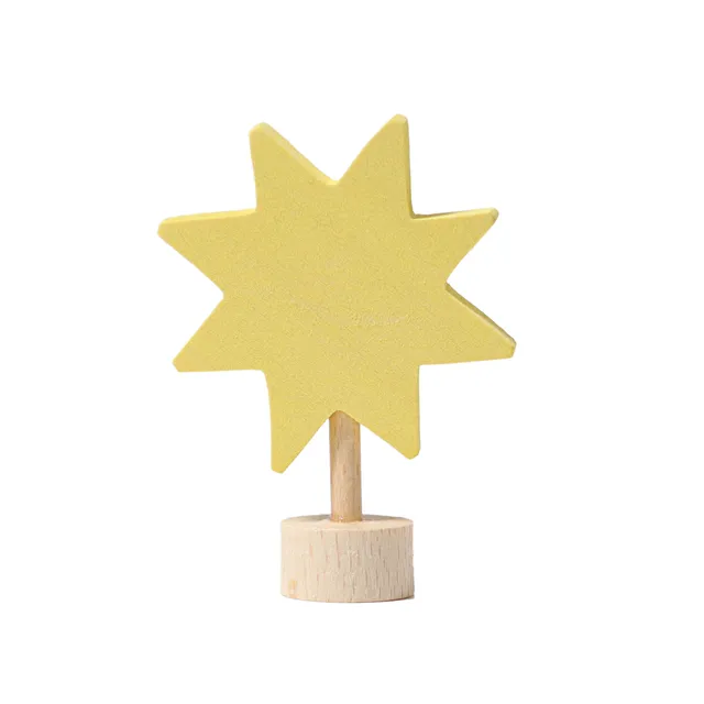 Grimm’s Stella Gialla figura decorativa legno 6 cm