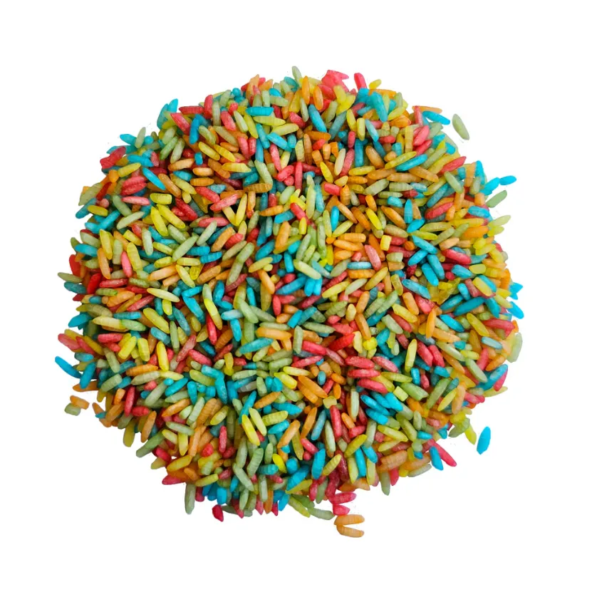 Grennn Rainbow riso sensoriale 300 g arcobaleno