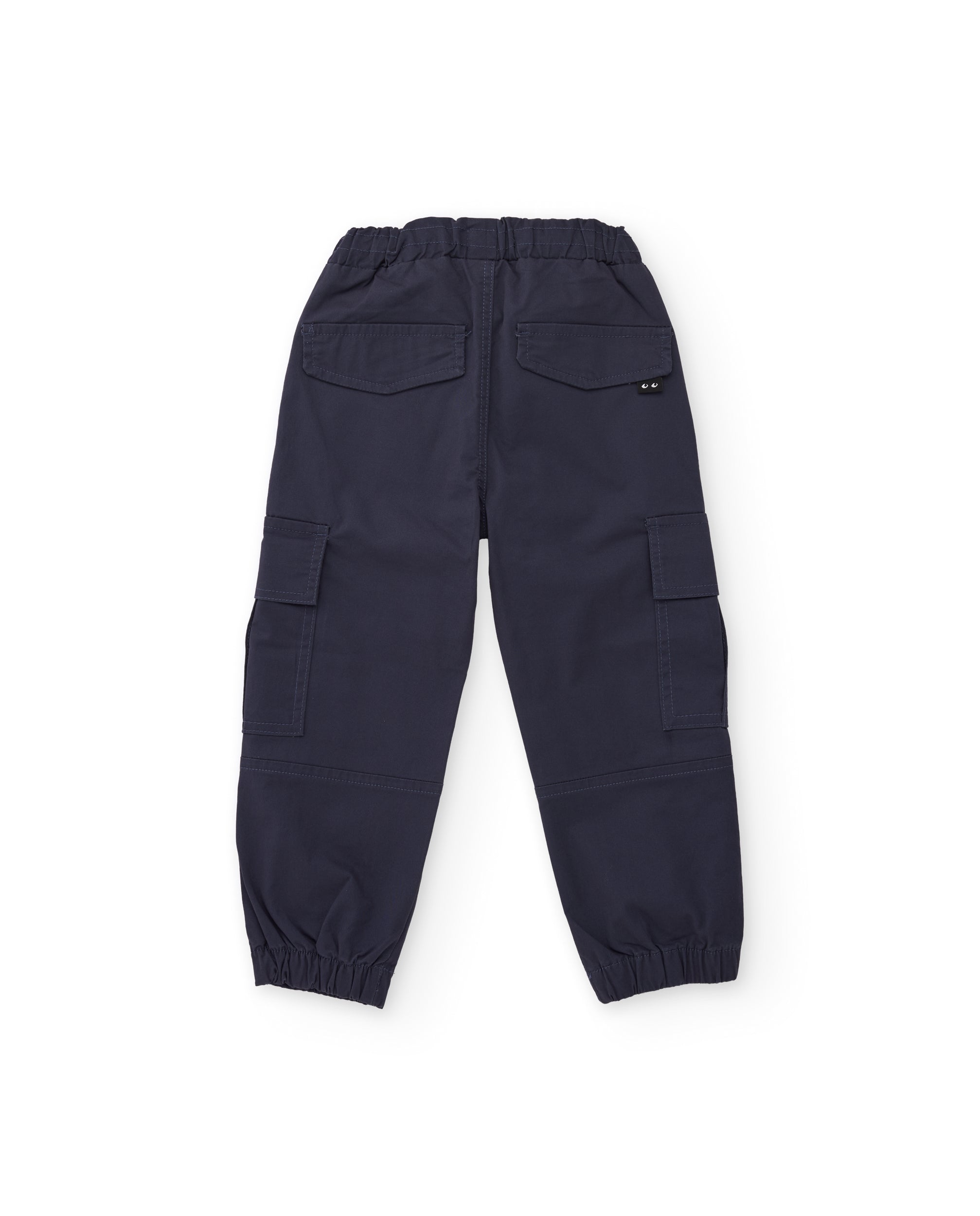 Tuc Tuc pantalone cargo bimbo blu con elastico