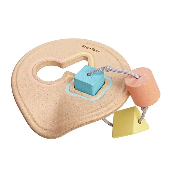 Plan Toys Shape Sorter Gioco Forme e Colori Legno