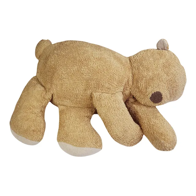 Lorena Canals Planet Bee Sleepy Bear pouf miele