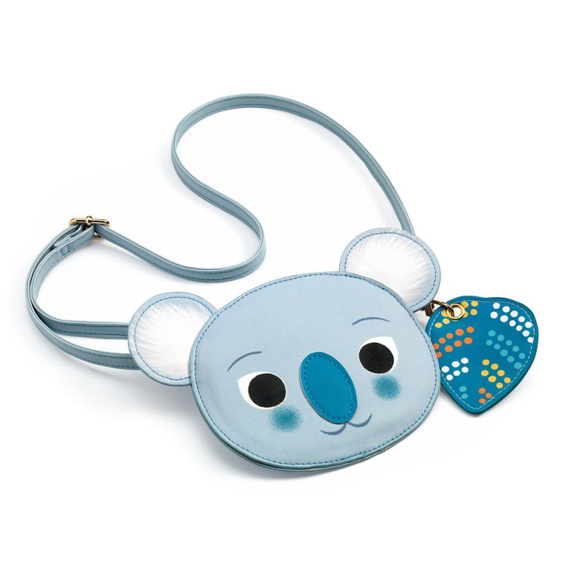 Djeco Koala Bag Fox borsetta tracolla bambini cotone