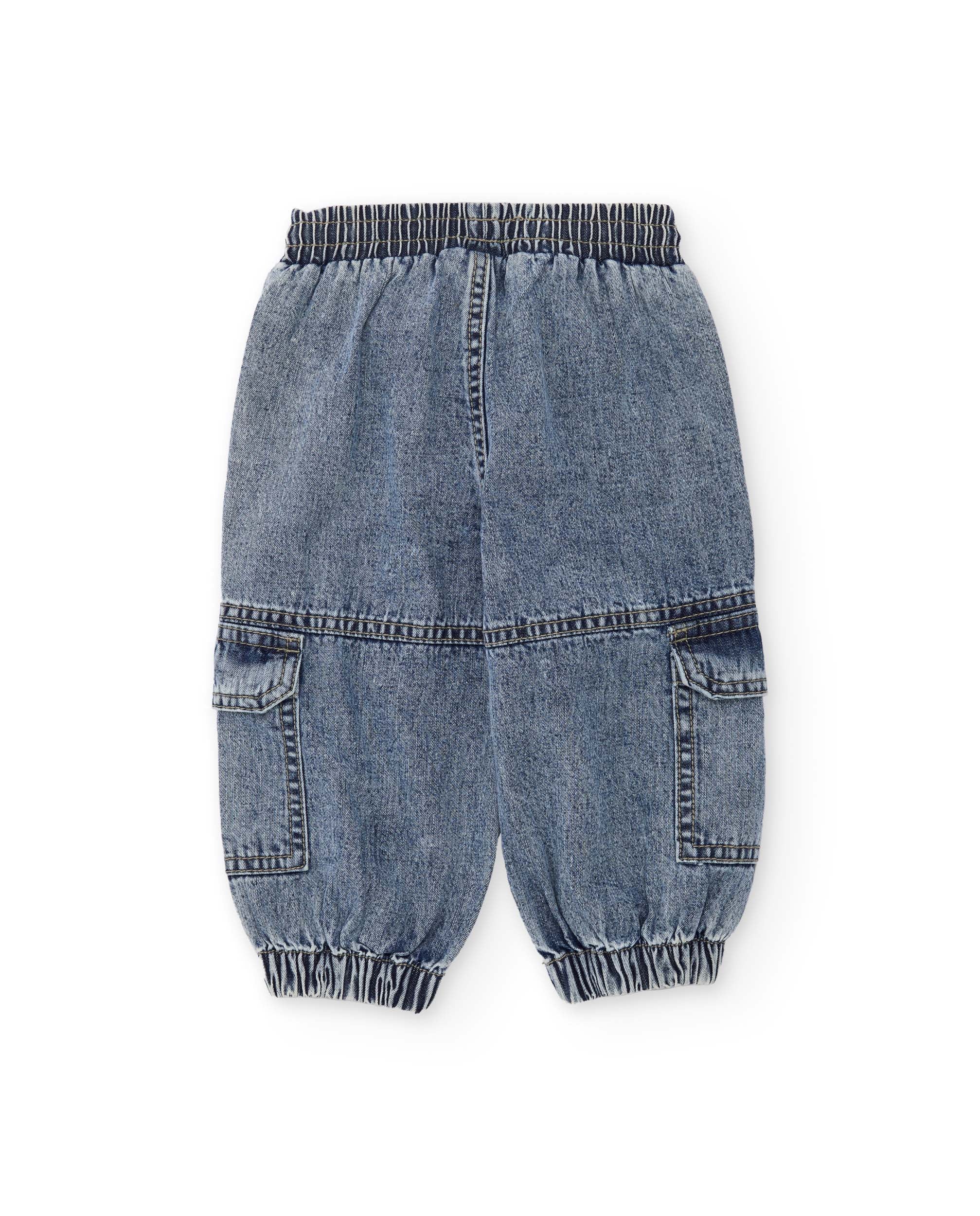 Tuc Tuc Denim pantaloni jeans bambino blu cargo