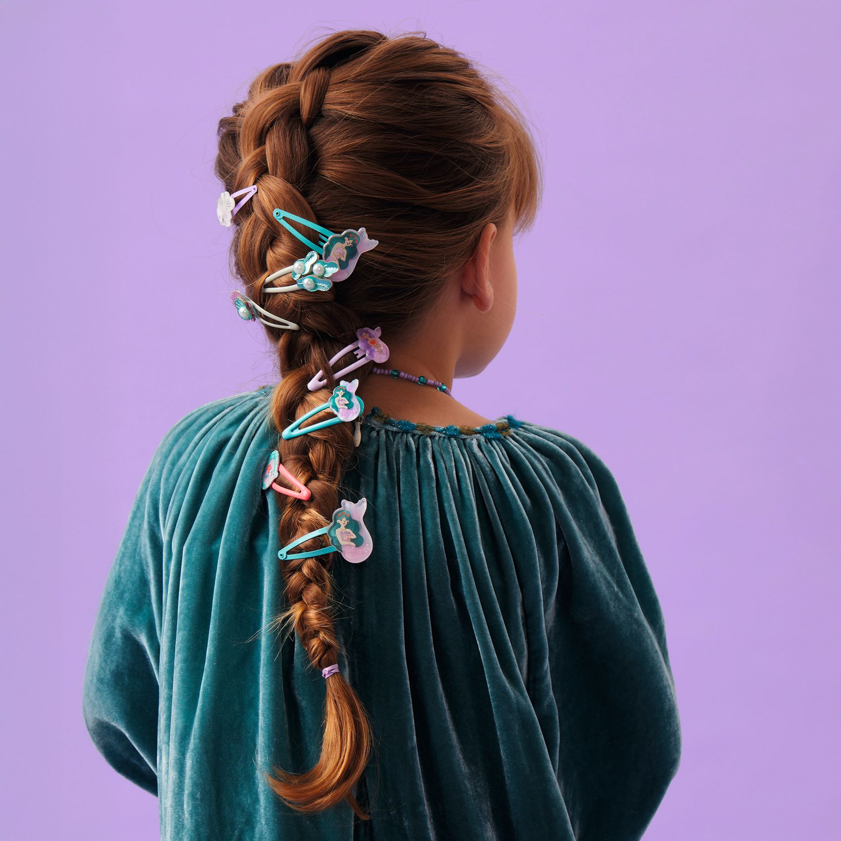 Djeco Loreleï Mermaid fermagli capelli 3 pz sirena