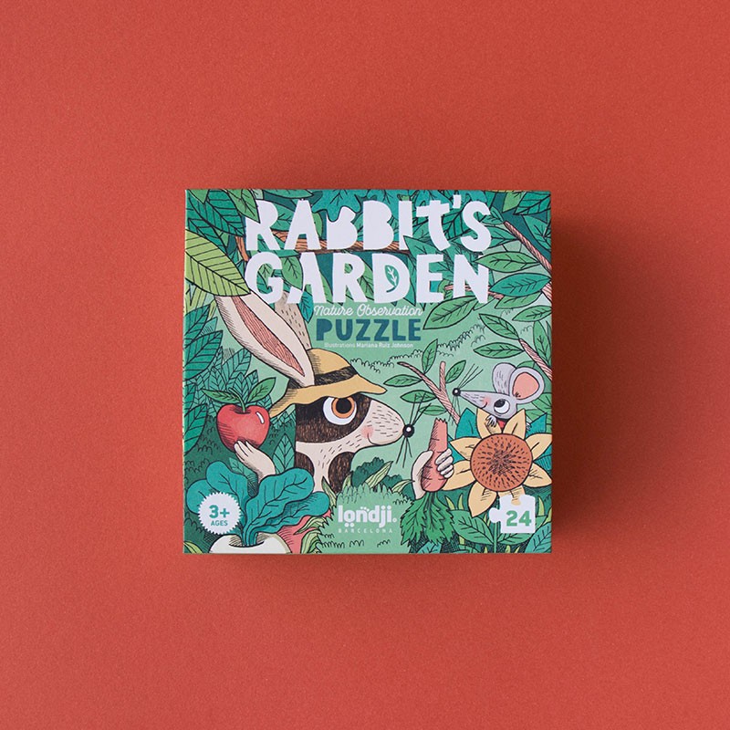 Londji Rabbit’s Garden PZ568U puzzle 24 pezzi