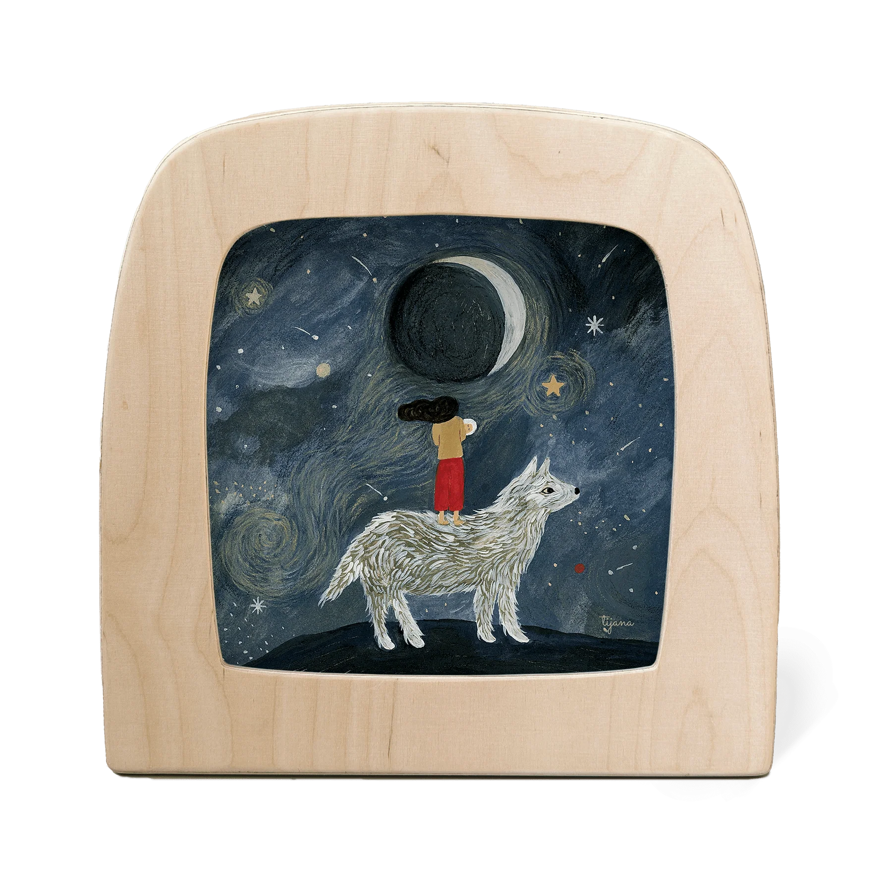 Toverlux Wolf Mother Tijana Draws trasparenza Waldorf