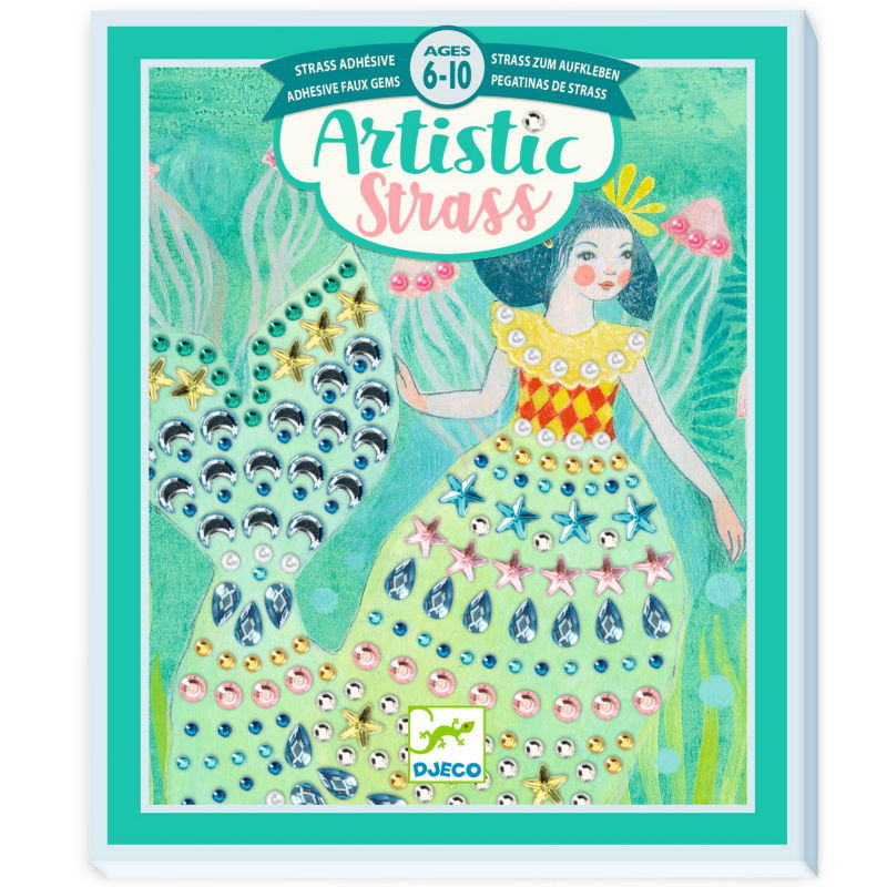 Djeco Watery Waves set artistico mosaico 4 quadri